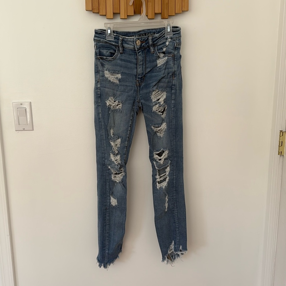 Women’s American Eagle Hi-Rise Jeggings, size 4